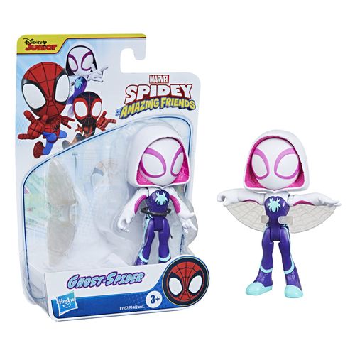 Mini Figura com Acessório - Spidey And His Amazing Friends - Ghost-Spider - Disney Júnior - Hasbro