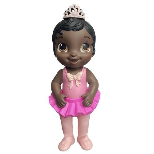 Boneca Baby Alive - Minha Doce Bailarina - Vestido Rosa - Negra - Hasbro