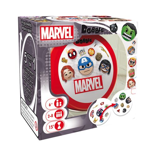 Jogo de Cartas - Dobble Marvel Emoji - Galápagos