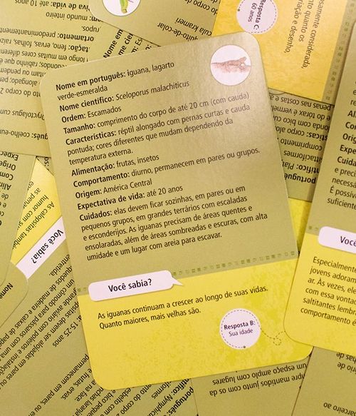 Jogo de Cartas - 50 Bichos de Estimação - Galápagos
