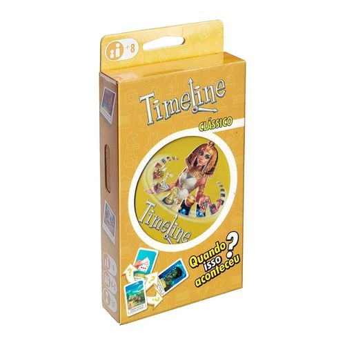 Jogo de Cartas - Timeline Clássico - Blister - Galápagos