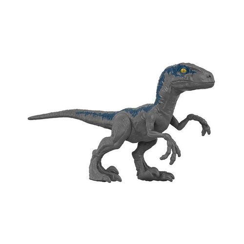 Mini Dinossauro Articulado - Jurassic World Dominion - Velociraptor Blue - 15 cm - Mattel