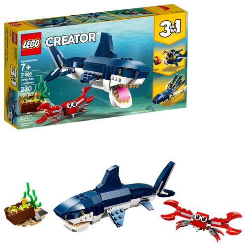 LEGO Creator 3 em 1 - Criaturas do Fundo do Mar - 230 Peças - 31088
