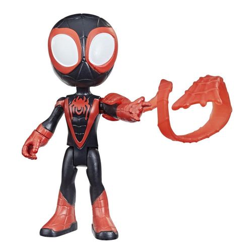 Mini Figura com Acessório - Spidey And His Amazing Friends - Miles Morales - Disney Junior - Hasbro