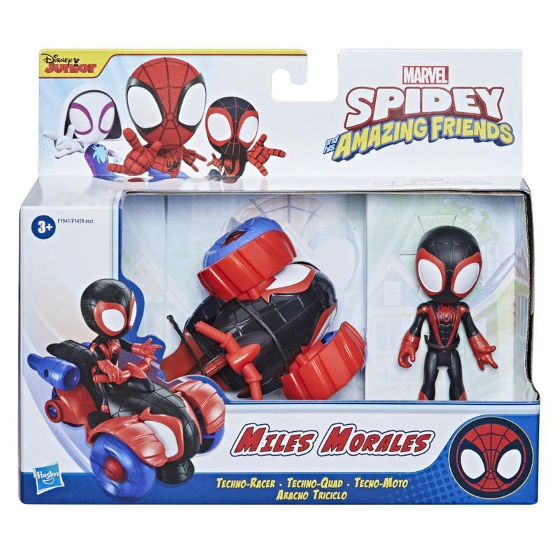 F1941--Marvel-Spidey-and-His-Amazing-Friends---Miles-Morales-e-Aracno-Triciclo---Hasbro---2