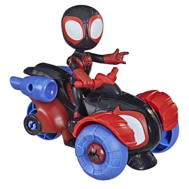 F1941--Marvel-Spidey-and-His-Amazing-Friends---Miles-Morales-e-Aracno-Triciclo---Hasbro---3