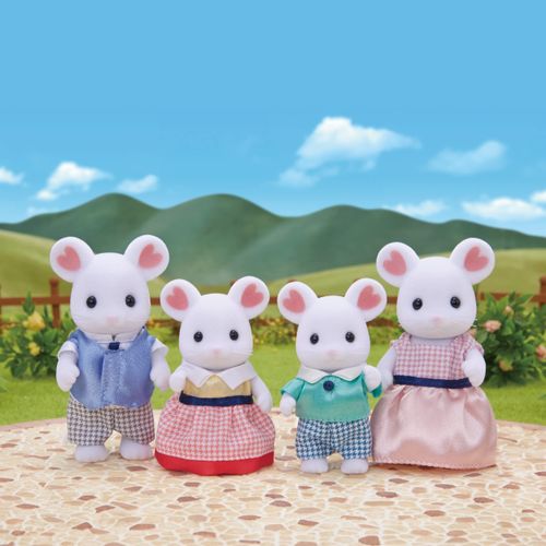 Sylvanian Families - Família dos Ratos Marshmallow - Epoch