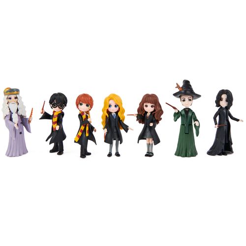 Playset com 7 Mini Figuras - Harry Potter - Salão Principal - Wizarding World - Sunny