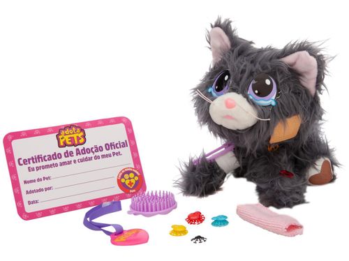 Pelúcia Adota Pets - 19 cm - Bartô - Multikids