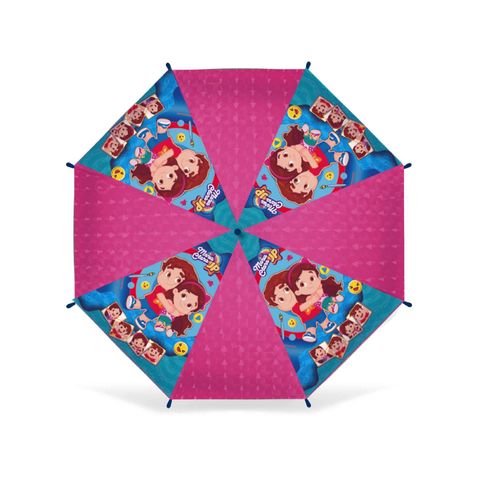 Guarda-Chuva Infantil - Maria Clara e JP - Rosa - Semax