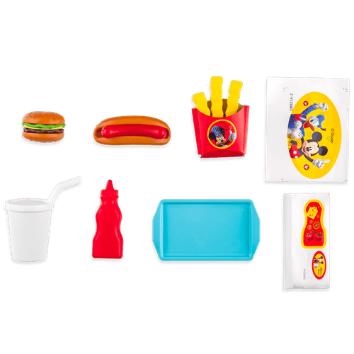 Maleta com Acessórios - Mickey Mouse - Hamburgueria - Multikids