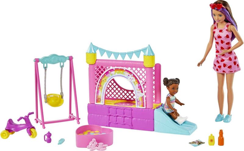 HHB67---Playset-Barbie-com-Bonecas---Pula-Pula---Skipper-1