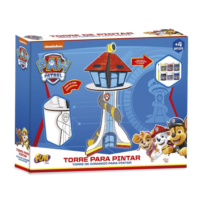 F0089-3-Conjunto-de-Artes---Torre-Para-Pintar---Patrulha-Canina---Fun-2