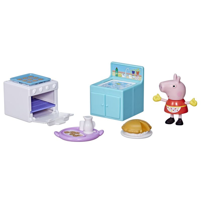 F4393---Playset-com-Mini-Figura---Peppa-Adora-Cozinhar-1