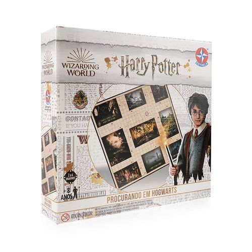 Jogo de Tabuleiro - Procurando em Hogwarts - Harry Potter - Estrela