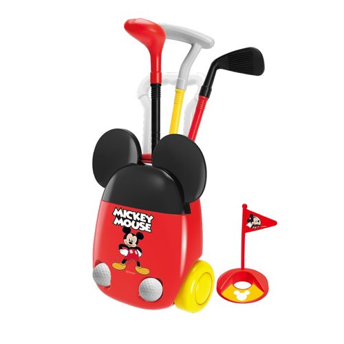 Kit de Golfe Mickey - Maleta com Rodinhas - Disney Junior - Multikids