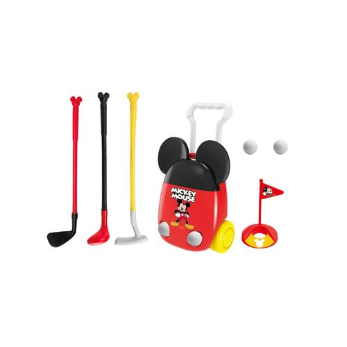 Kit de Golfe Mickey - Maleta com Rodinhas - Disney Junior - Multikids