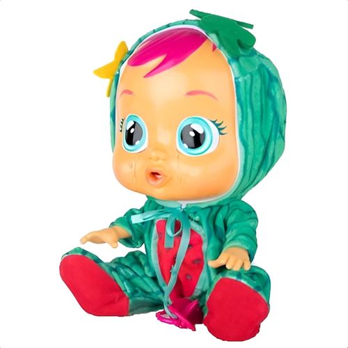 Boneca Cry Babies com Cheirinho - Tutti-Frutti - Mel Melancia - Multikids