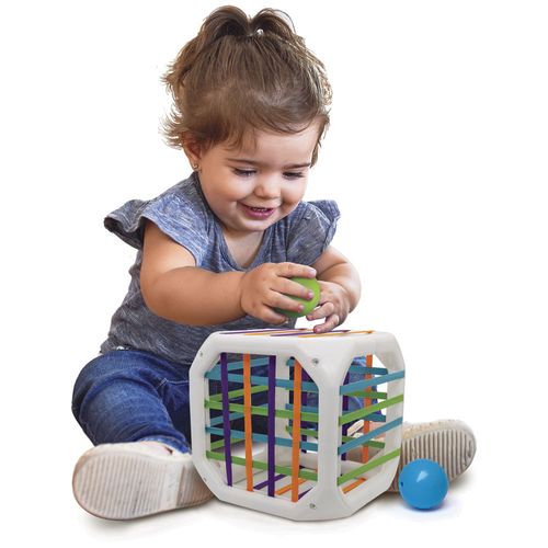 Brinquedo Pedagógico - Cubo Entrelaçado - Elka