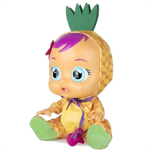 Boneca Cry Babies com Cheirinho - Tutti-Frutti - Pia Abacaxi - Multikids