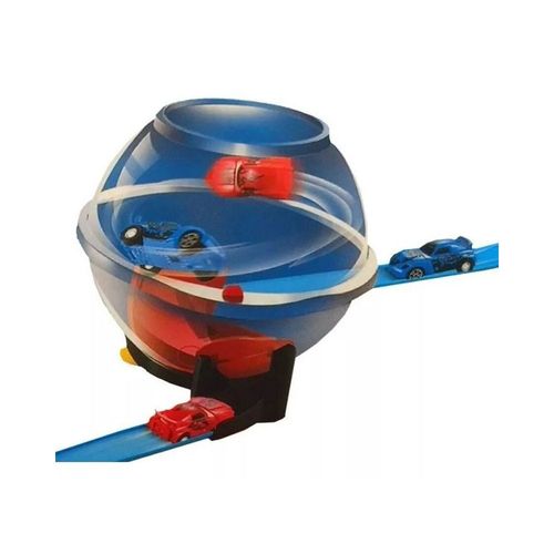 Pista Express Wheels com Carrinhos - Pista Super Globo - Multikids