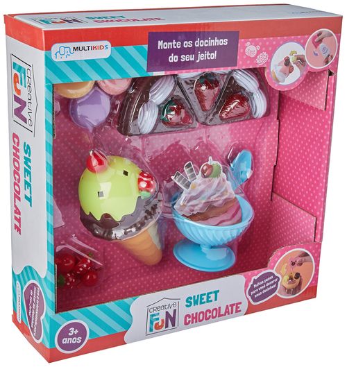 Kit Docinhos - Sweet Chocolate - Creative Fun - Multikids