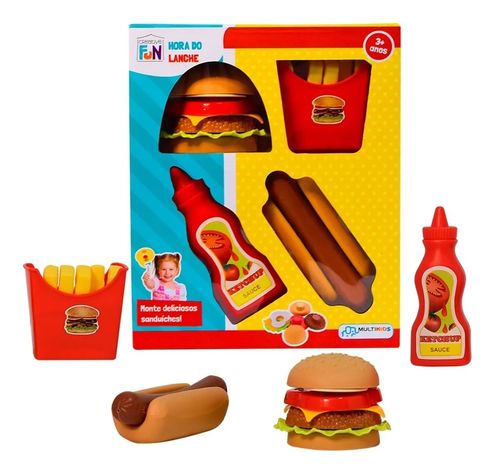 Kit Hora do Lanche - Creative Fun - Multikids