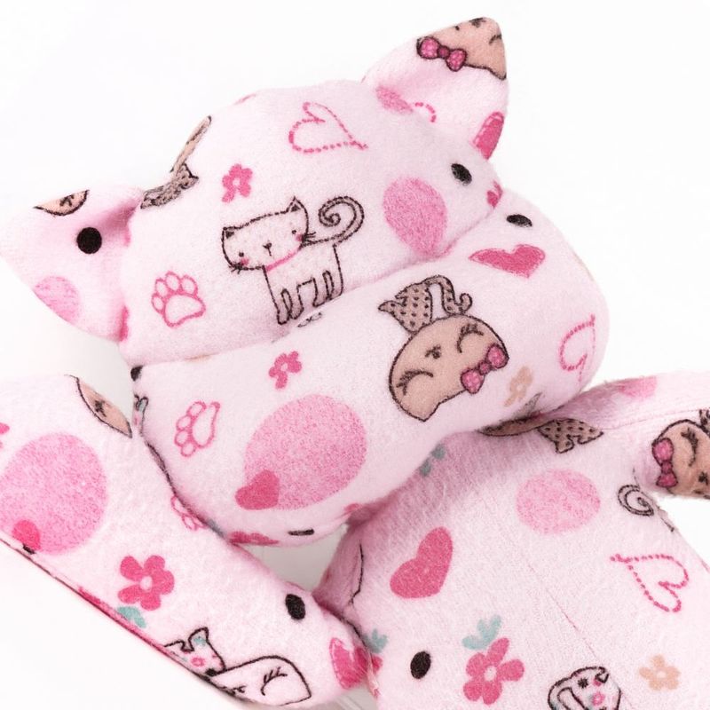 1001109000053-Pelucia-para-Bebe---Hora-de-Dormir---Gatinho---Rosa---25-cm---Estrela-6