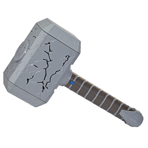 Martelo Eletrônico com Luz e Som - Mighty FX Mjolnir - Thor Love and Thunder - Hasbro