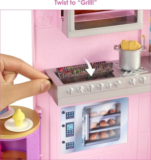 Playset Barbie com Boneca - Restaurante - Mattel