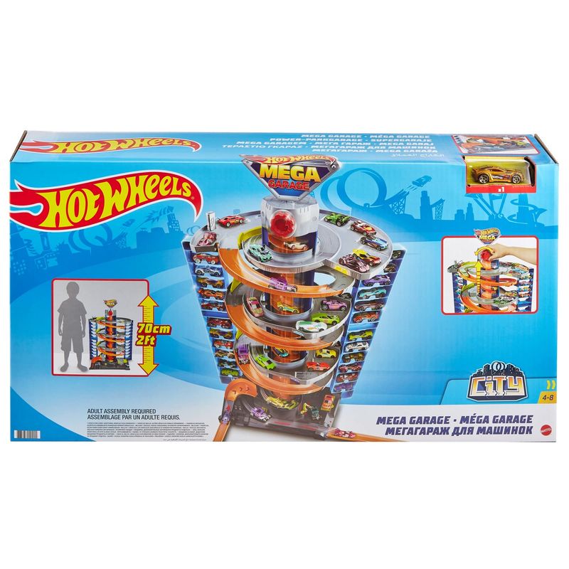 GTT95-Pista-Hot-Wheels-com-Carrinho---City---Mega-Garagem---Mattel-2