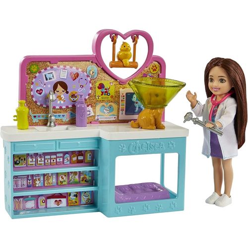 Boneca Barbie - Profissões - Chelsea - Veterinária - Mattel