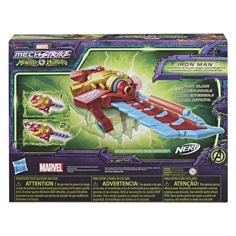 F4378---Lancador-de-Dardos-Nerf---Homem-de-Ferro---Espada-Caca-Monstros---Mech-Stike---Monster-Hunters--4