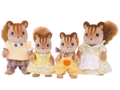 Sylvanian Families - Família dos Esquilos Noz - Epoch