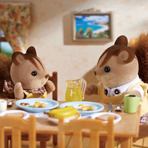 Sylvanian Families - Família dos Esquilos Noz - Epoch