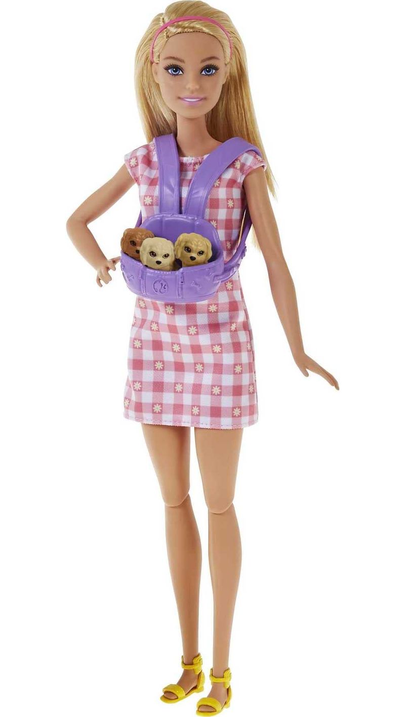 HCK75---Boneca-Barbie-com-Pet---Filhotinhos-Recem-Nascidos---Loira-6