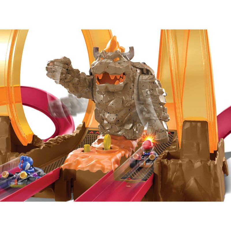 GNM22---Pista-Hot-Wheels-com-Carrinho---Mario-Kart---Castelo-do-Caos-do-Bowser-3