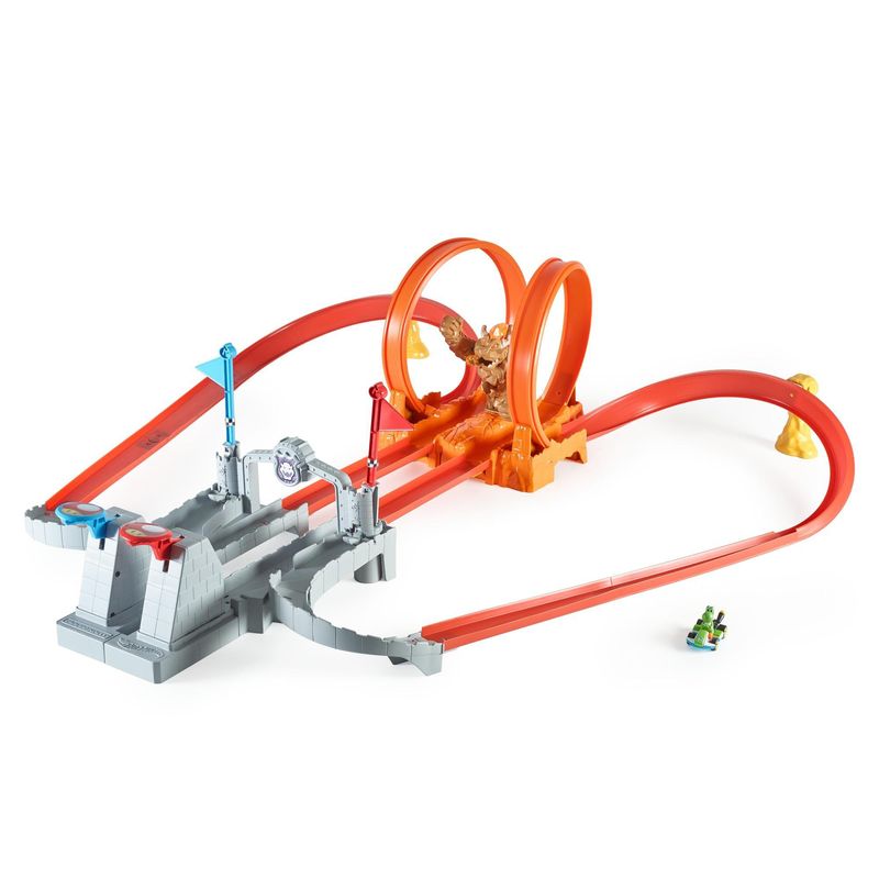 GNM22---Pista-Hot-Wheels-com-Carrinho---Mario-Kart---Castelo-do-Caos-do-Bowser-6