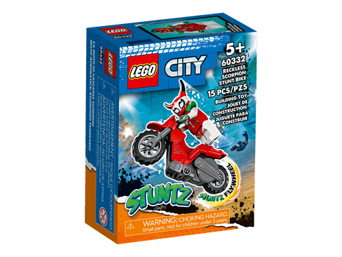 LEGO City - Motocicleta de Acrobacias - Reckless Scorpion - 60332