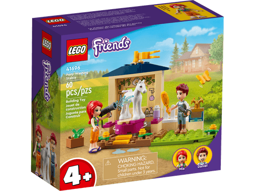 LEGO Friends - Estábulo de Banho do Pônei - 60 Peças - 41696