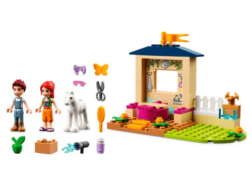 LEGO Friends - Estábulo de Banho do Pônei - 60 Peças - 41696