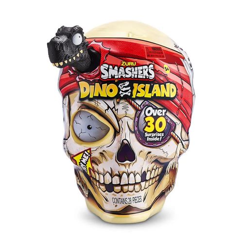 Ovo Smashers - Dino Island - Cabeça do Pirata Extra Grande - Megalodonte - Fun