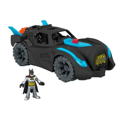 Veículo com Luz e Som e Mini Figura - Batman e Batmóvel Bat-Tech -  DC Super Friends - Imaginext - Fisher-Price