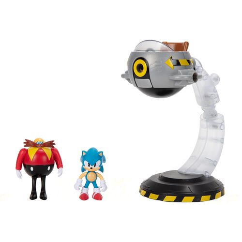 Playset com  Figuras - Set de Batalha Egg Mobile - Sonic - The Hedgehog - Candide