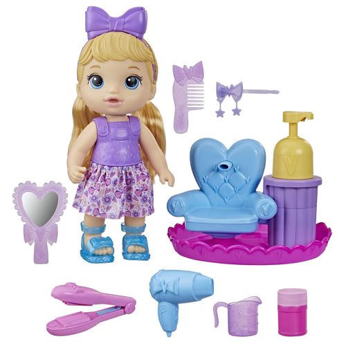 Boneca Baby Alive - Salão de Beleza de Espuma - Loira - Hasbro