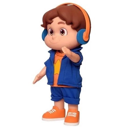 Boneco de Vinil com Som - JP - Maria Clara e JP - 30 cm - Baby Brink