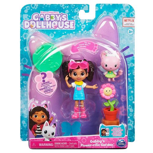 Figura e Acessórios - Gabby's Dollhouse - Jardim Florido - Sunny