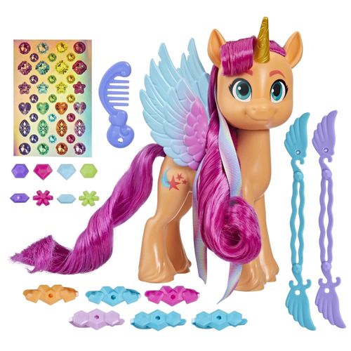 Boneca My Little Pony - Penteados com Fita - Sunny Starscout - Hasbro