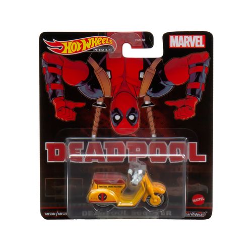 Carrinho Hot Wheels - Deadpool - Deadpool Scooter - 1:64 - Mattel