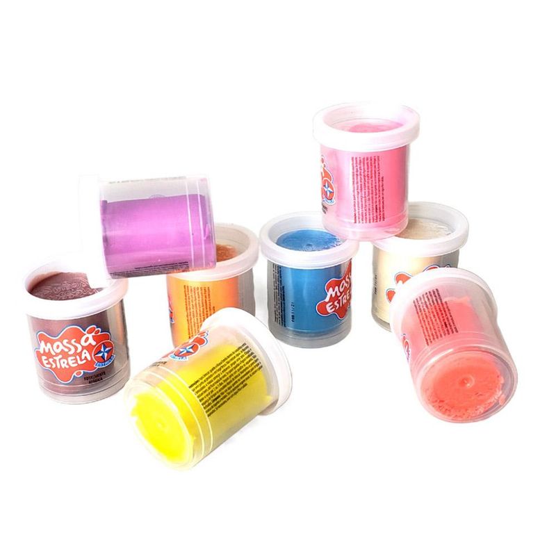 3-Massa-de-Modelar---Kit-Cores-e-Colores---Estrela